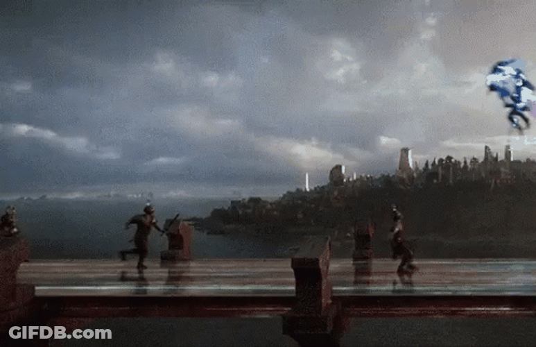 Mc Hammer Lightning Strike GIF