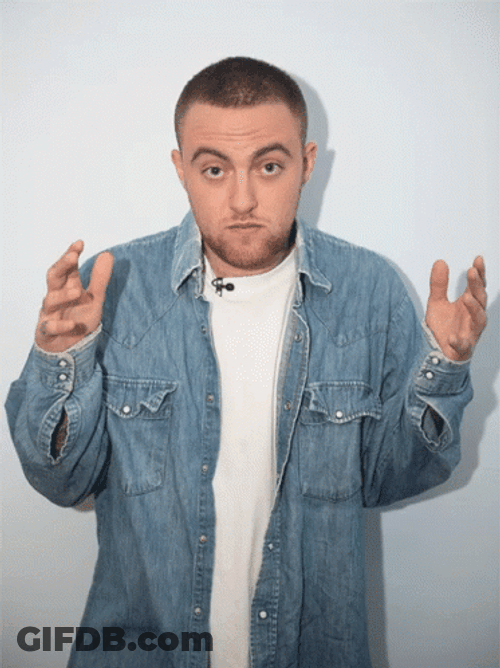 Mc Hammer Mac Miller Praying Hands GIF