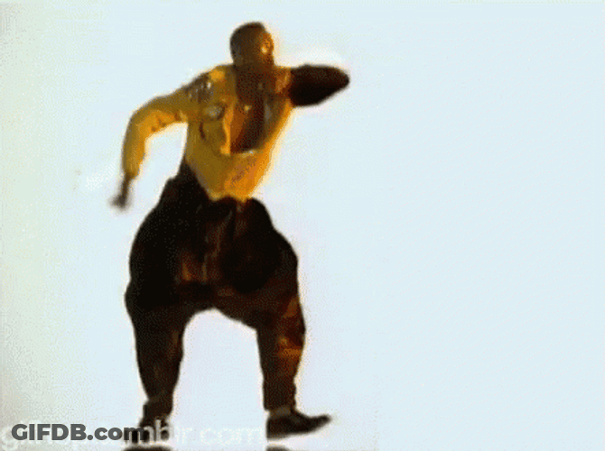 Mc Hammer Pumped Up Dance GIF