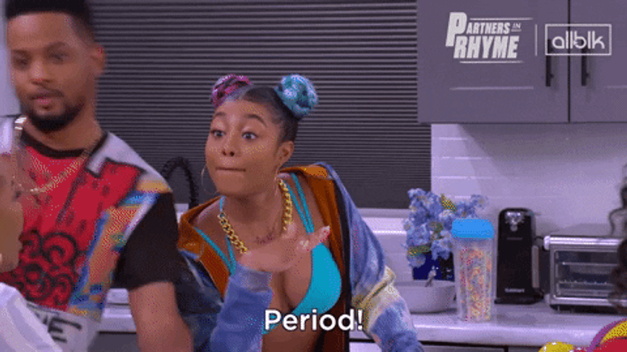 Mc Lyte Snarky Periodt GIF
