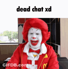 McDonald's Clown In Red Jacket And Bow Tie GIF