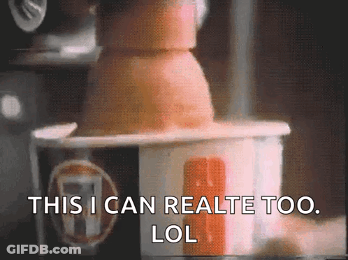 McDonald's Cup This I Can Realite Too Lol GIF