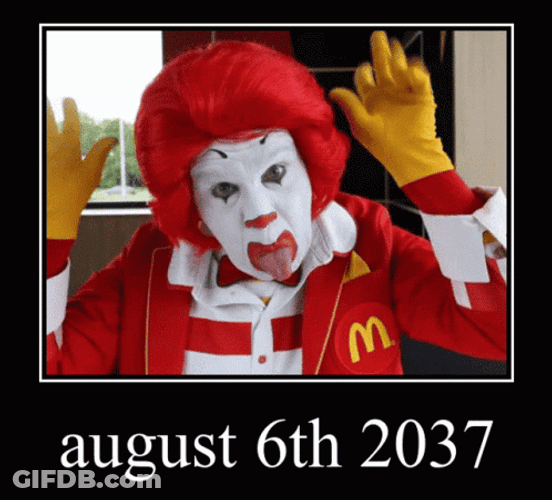 Mcdonalds Teases Over Happy August 2037 GIF