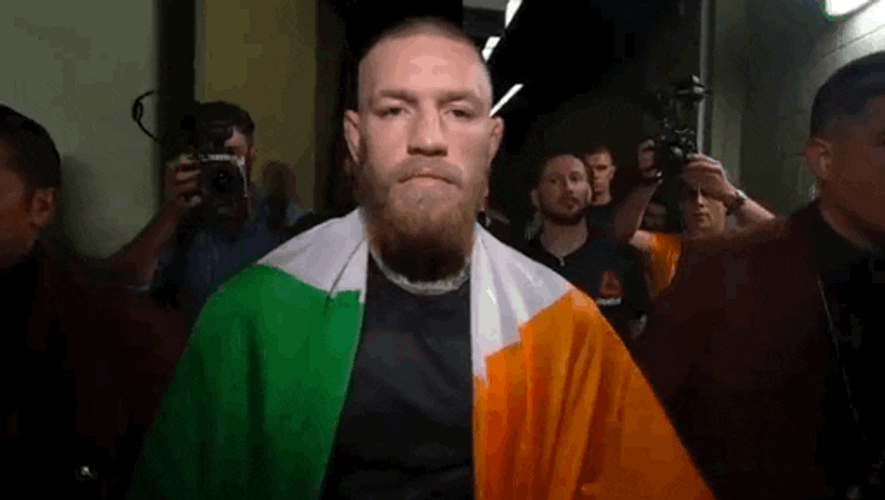 Mcgregor Walk Closed Up GIF