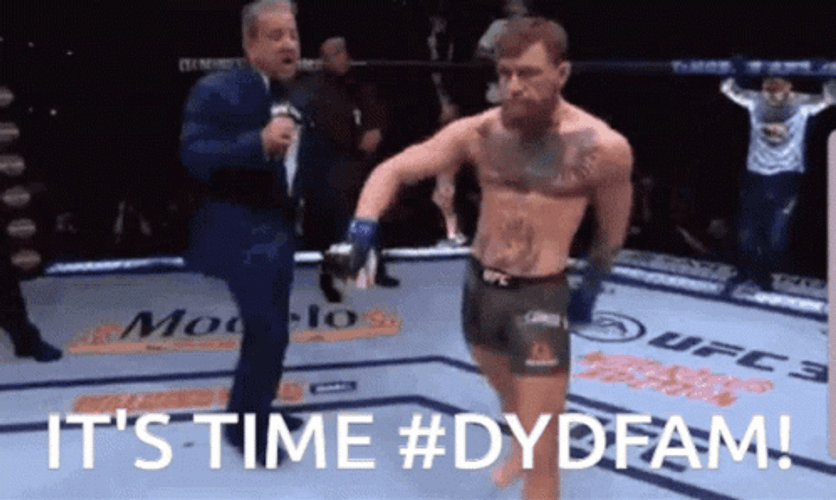 Mcgregor Walk It's Time Ufc GIF