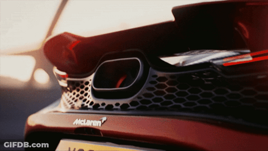 Mclaren Red 750S GIF
