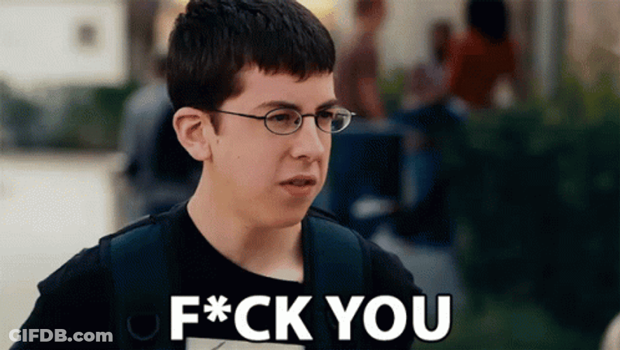 Mclovin Angry GIF