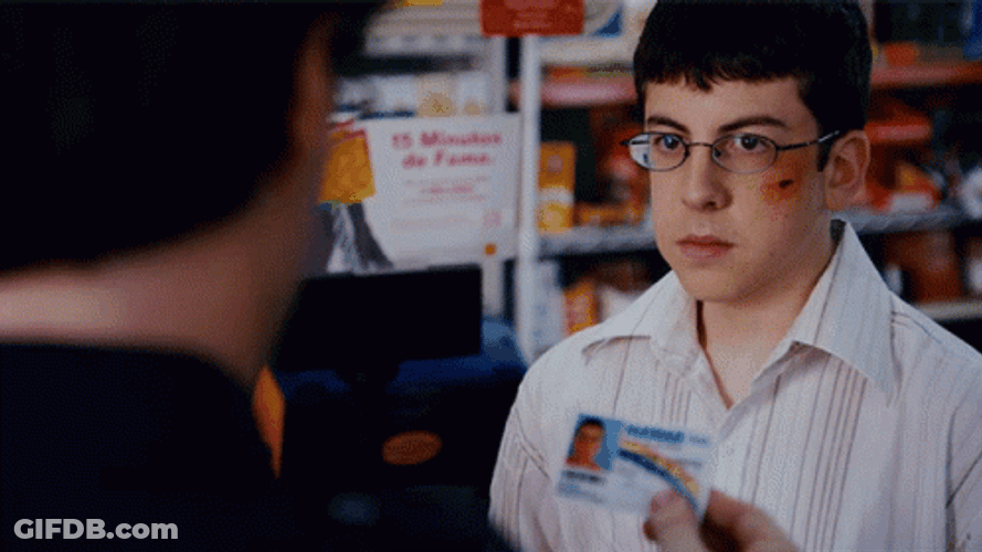 Mclovin Nervous GIF
