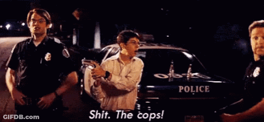 Mclovin The Cops GIF