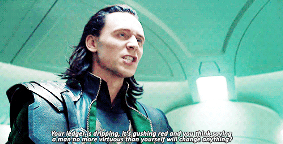MCU God Loki GIF