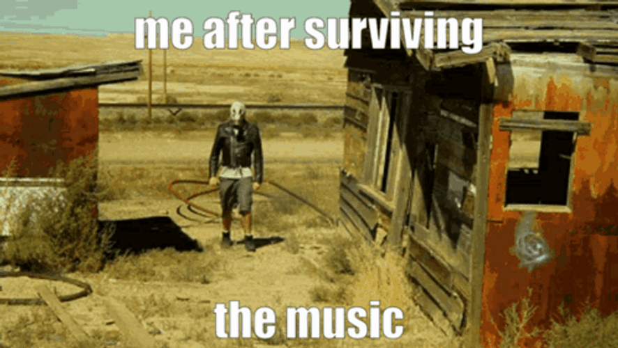 Me After Surviving The Music GIF