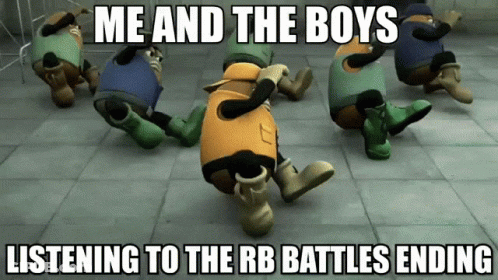 Me And The Boys Listening To RB Battles GIF