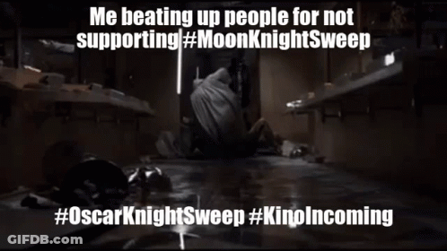 Me Beating Up People For Not Supporting Moonknight Sweep GIF