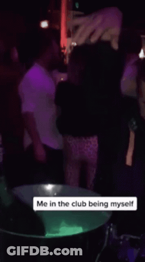 Me Enjoying Night Club Party GIF