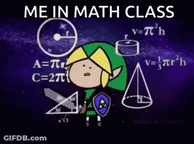 Me In Math Class GIF
