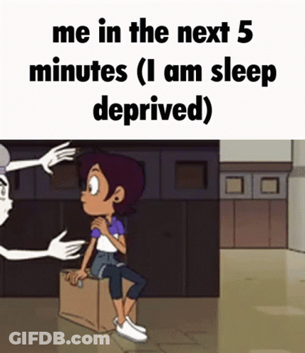 Me In Next 5 Minutes Sleep Deprived Girl GIF