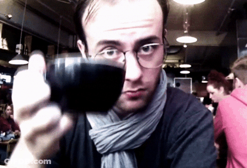 Me In The Event Horizon Of A Black Hole Black And White Striped GIF
