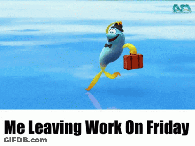 Me Leaving From Friday Work GIF