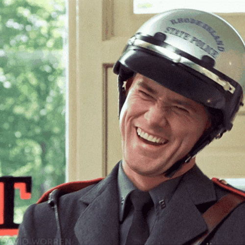 Me Myself And Irene Jim Carrey Laughing GIF