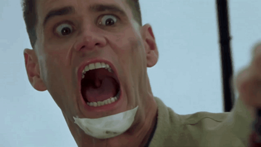 Me Myself And Irene Jim Carrey Wide Mouth GIF