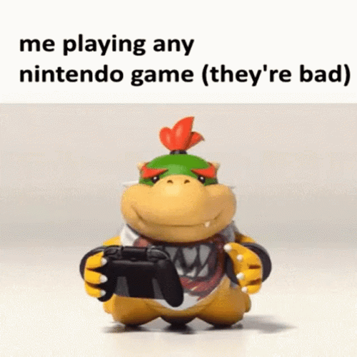 Me Playing Nintendo Game GIF