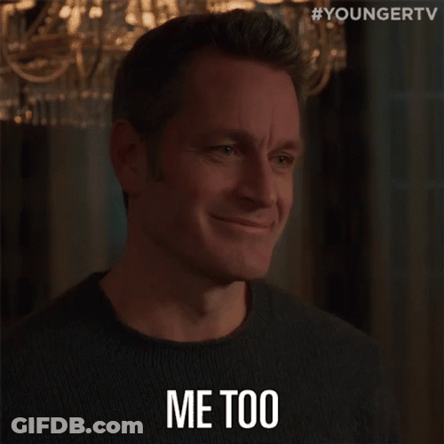 Me Too Coy Smile Younger Tv GIF