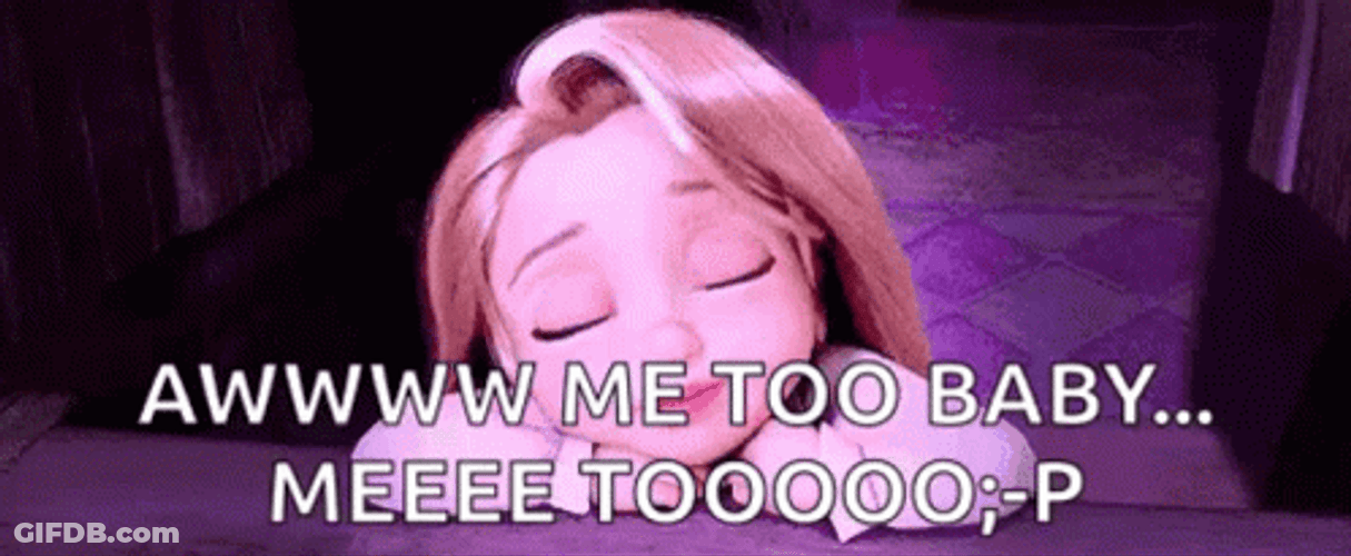 Me Too Excited Rapunzel Tangled GIF