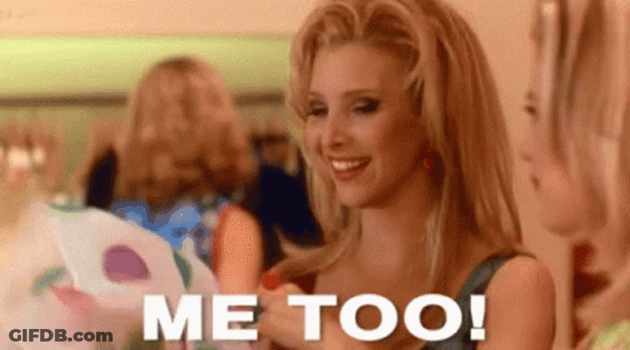 Me Too Lisa Kudrow Shopping GIF