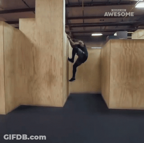 Me Trying To Coop Up Parkour GIF