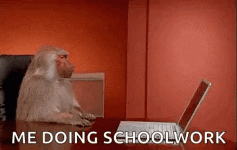 Me When Doing Homework GIF
