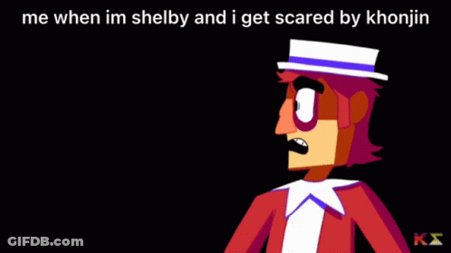 Me When Im Shelby Scared By Khonin Cartoon GIF