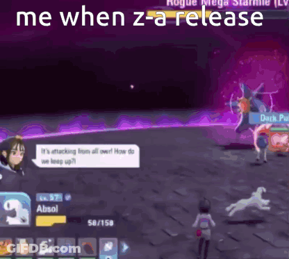 Me When Z-A Release Video Game Screenshot GIF