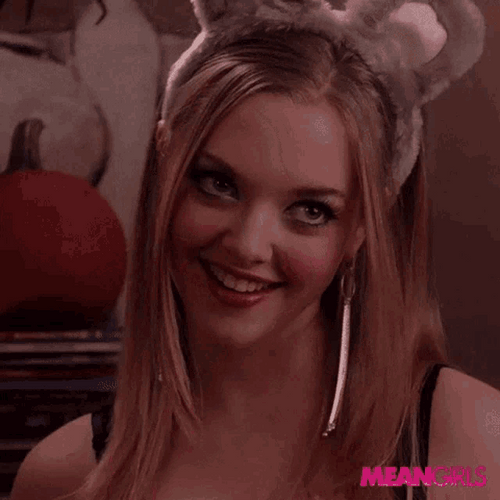Mean Girls Amanda Flirting GIF