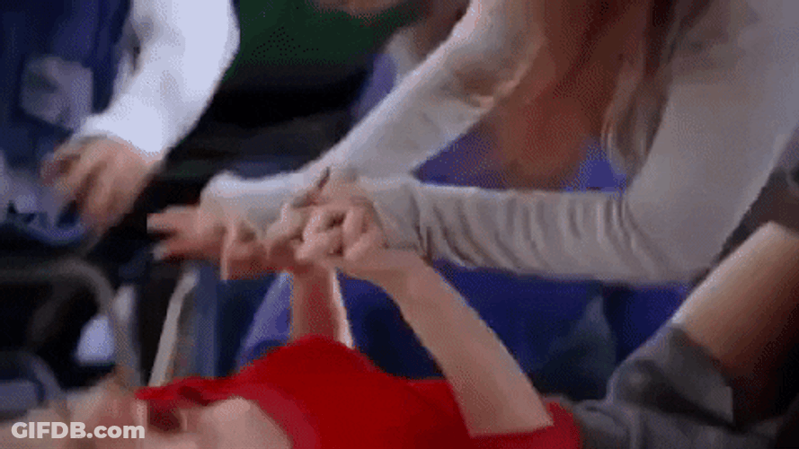 Mean Girls Fight Scene Lindsay Lohan GIF