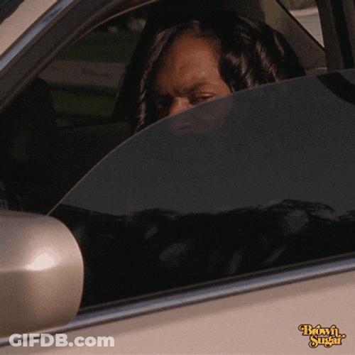 Mean Mug And Roll Down The Window GIF