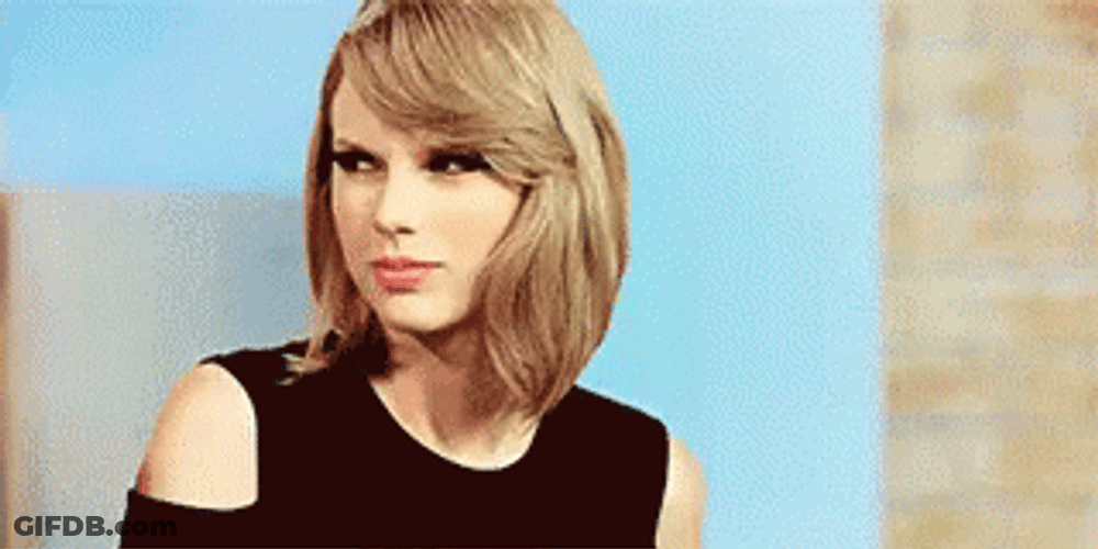 Mean Mug Taylor Swift GIF