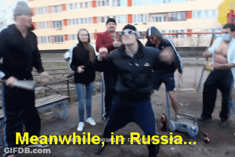 Meanwhile In Russian Dance GIF