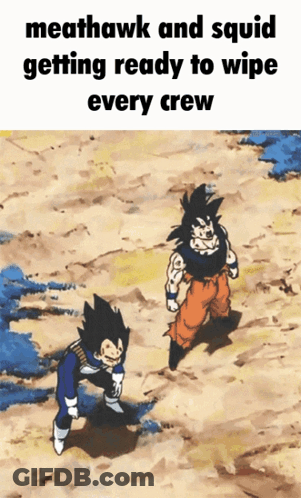 Meathawk And Squid Ready To Wipe Every Crew Meme GIF