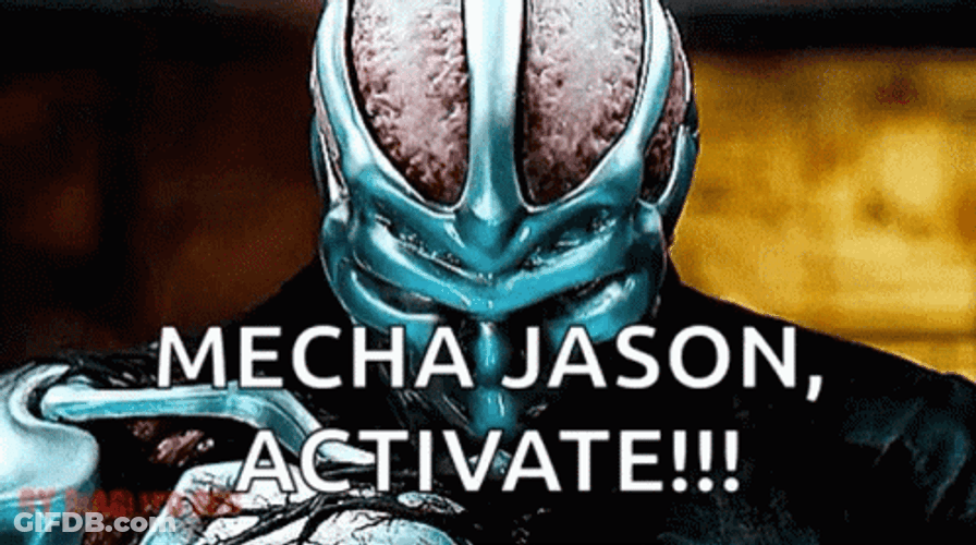 Mecha Jason Activated GIF