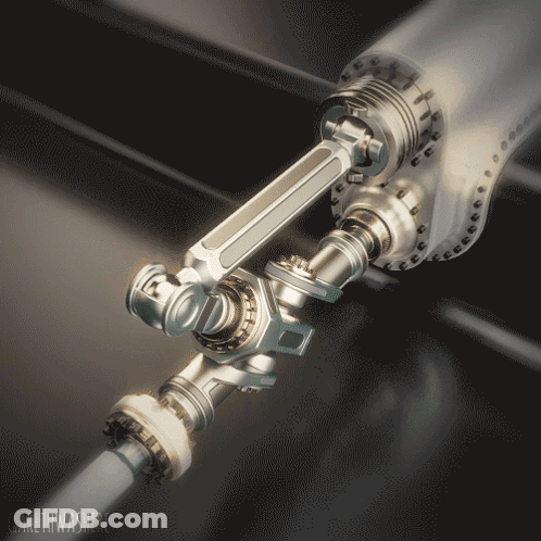 Mechanical Device Labeled Arethiwashere GIF