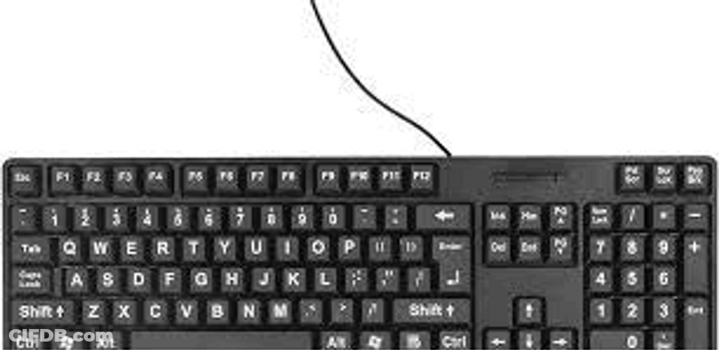 Mechanical Keyboard Compilation GIF