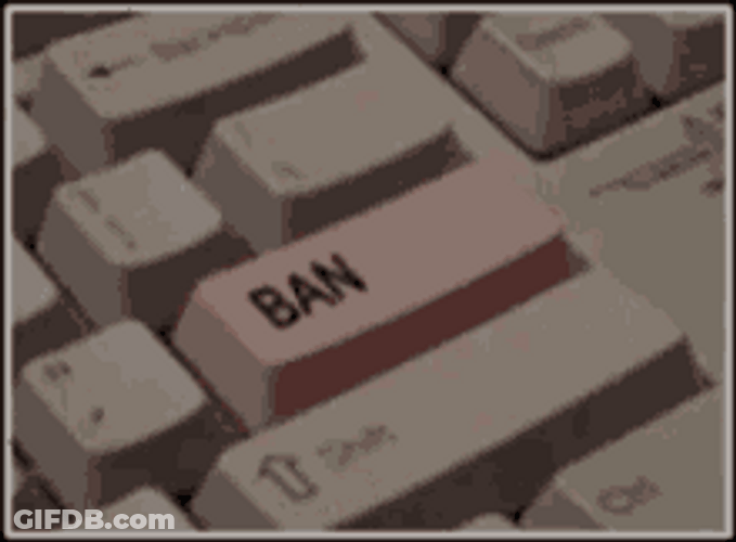 Mechanical Keyboard Pressing Ban GIF