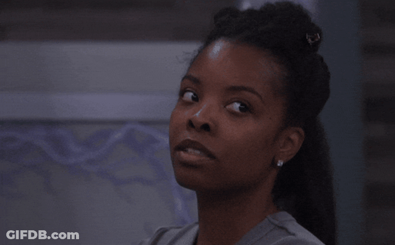 Mecole Hayes Side Eye Meme GIF