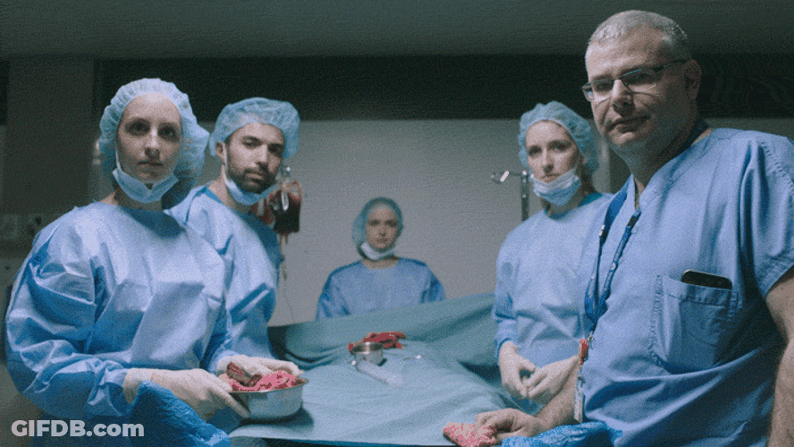 Médica McGill University Doctors Prepping For Surgery GIF