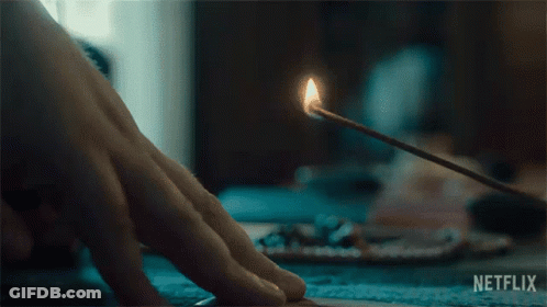 Meditate Incense GIF