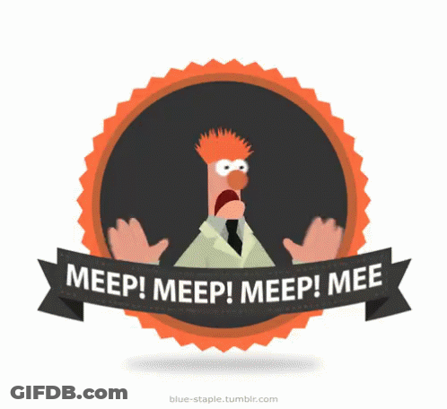 Meep Meep Meee Sticker GIF