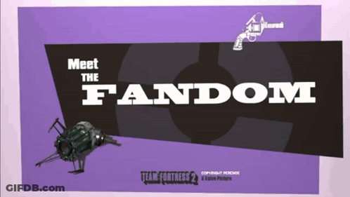 Meet The Fandom Poster With Gun GIF