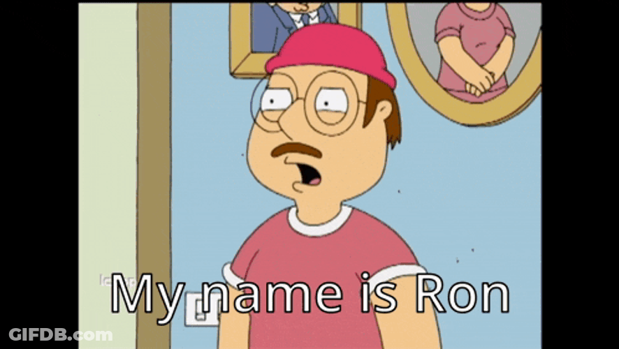 Meg Griffin Ron GIF