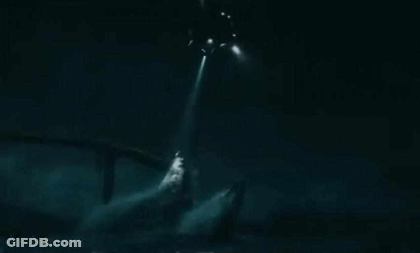 Meg Vs Mosasaurus Rise Sea GIF