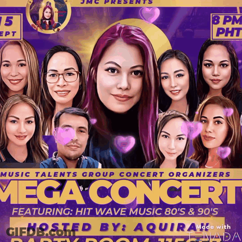 Mega Concert Hit Wave 80S & 90S GIF